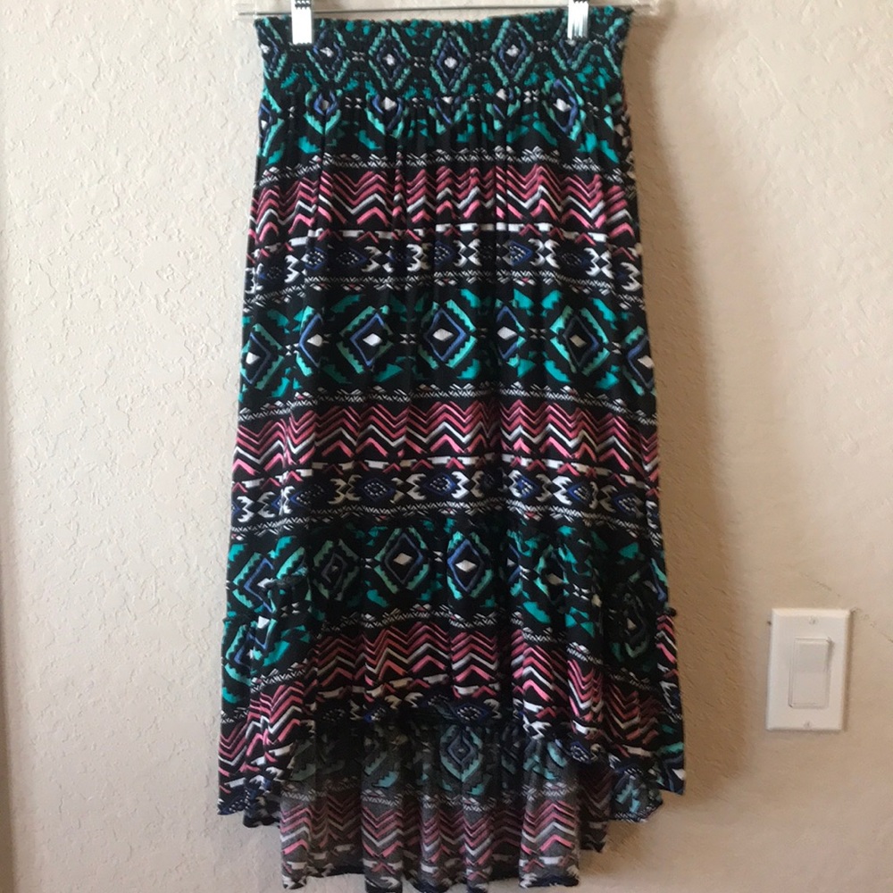 Justice Size 10 Skirt Shorter in front.